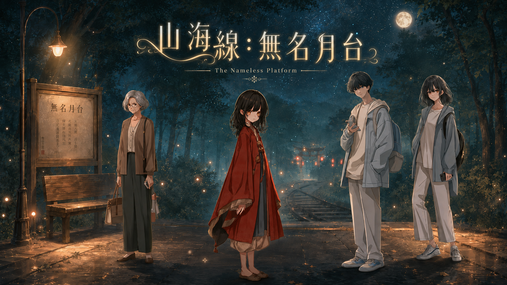 《山海線(一)：無名月台》封面