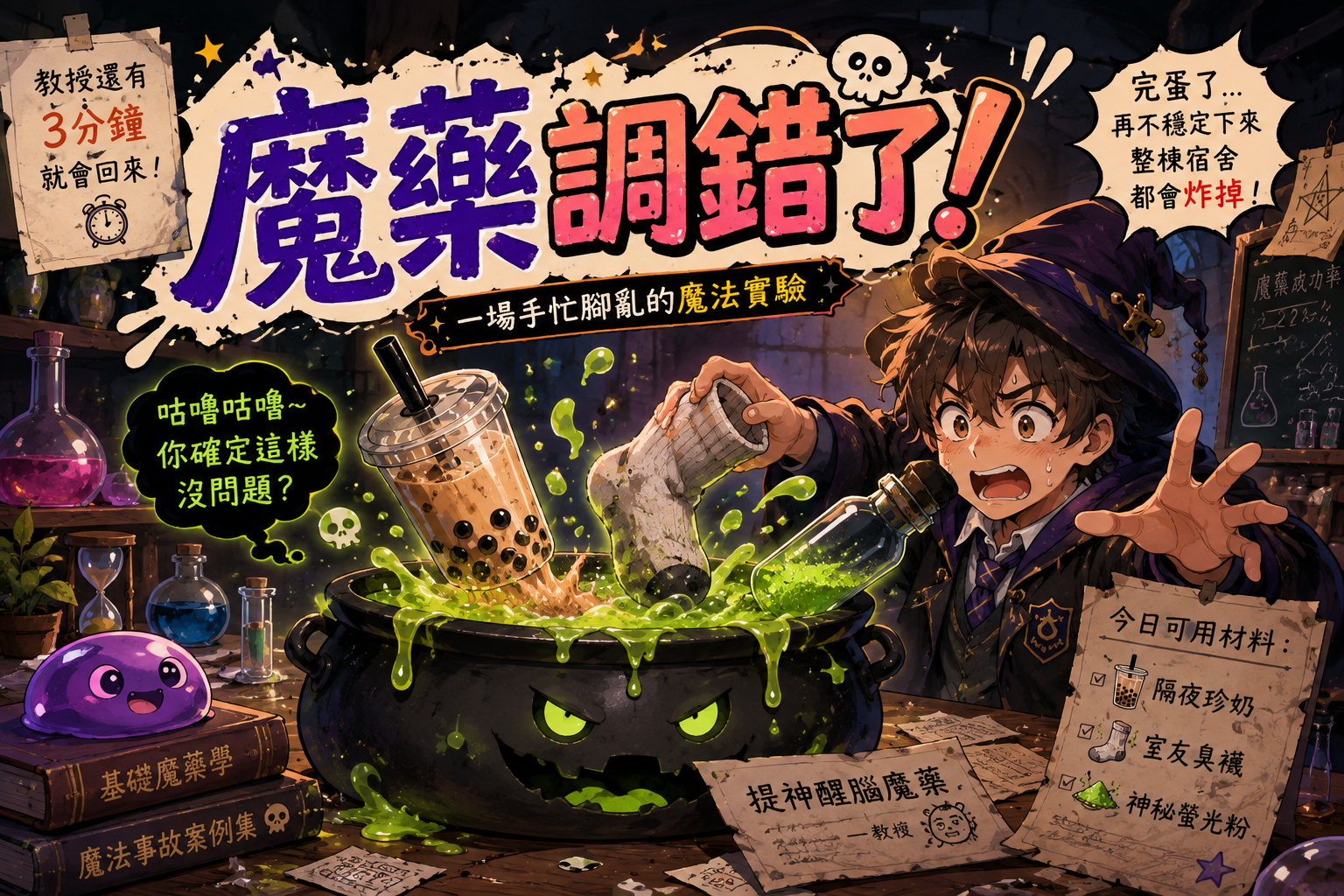 《魔藥調錯了》封面