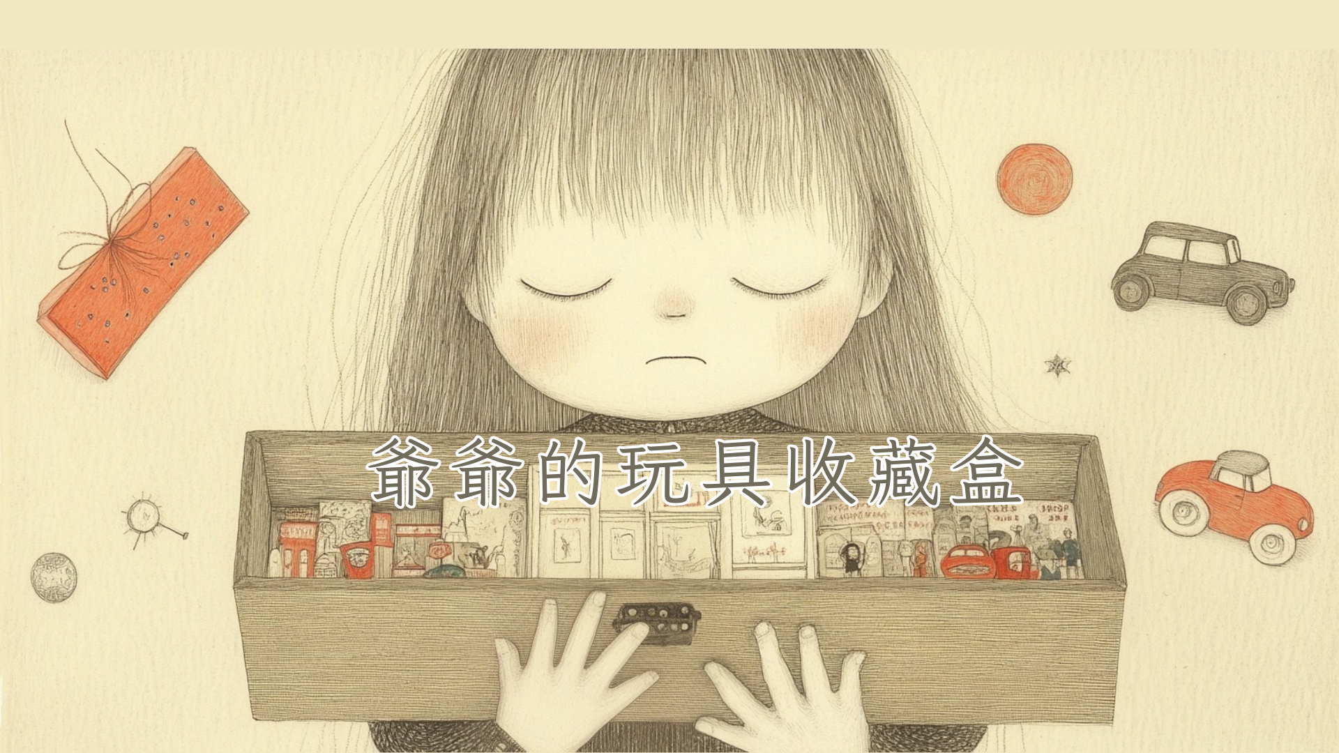 《爺爺的玩具收藏盒》封面