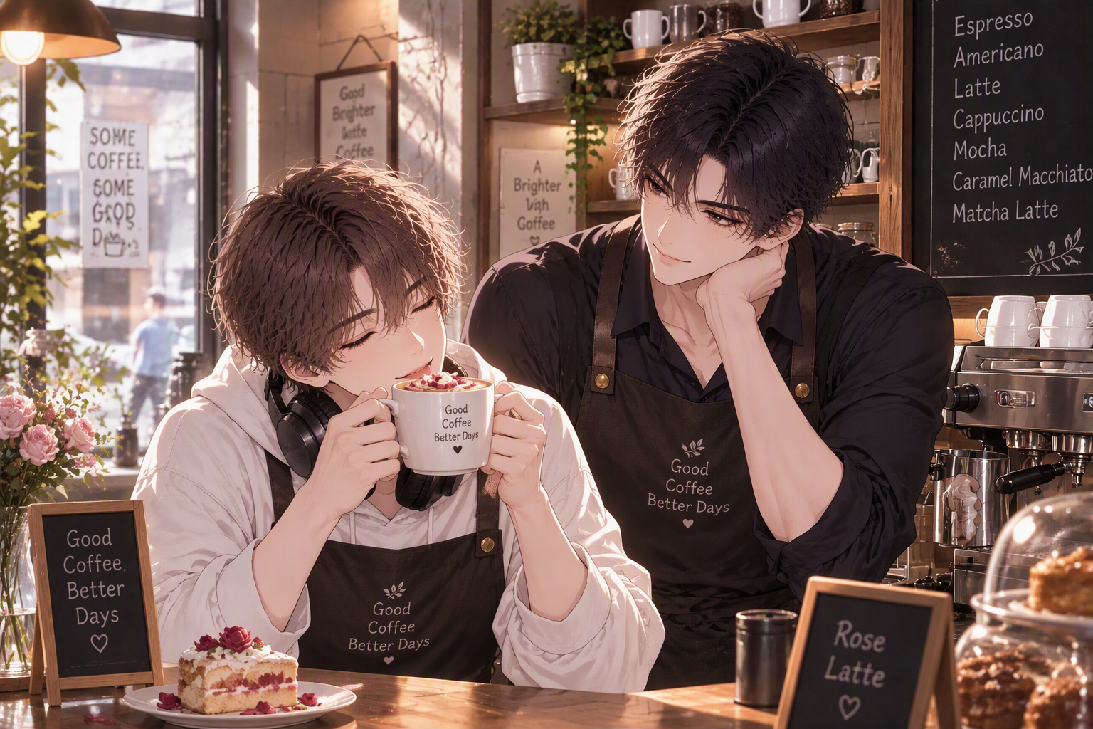 《玫瑰Latte》封面