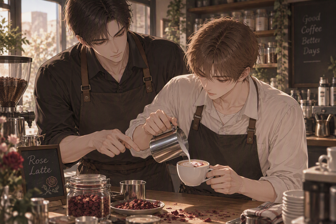 《玫瑰Latte》封面