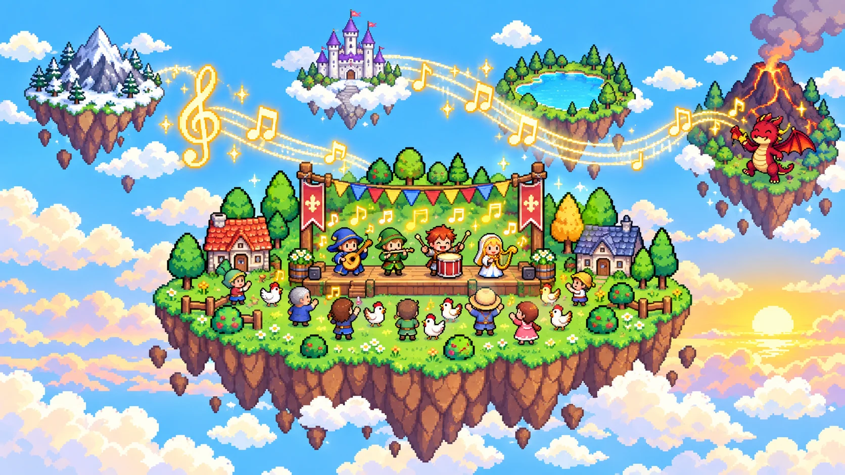雲之王國・奇幻 RPG 配樂包 封面