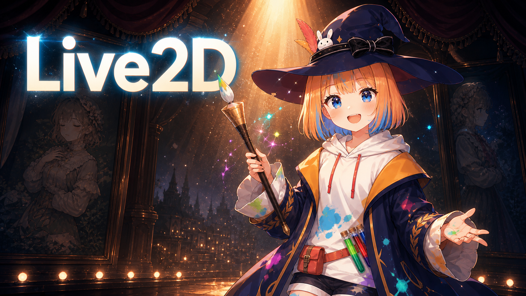 《Live2D 教學劇・會呼吸的那一格》封面
