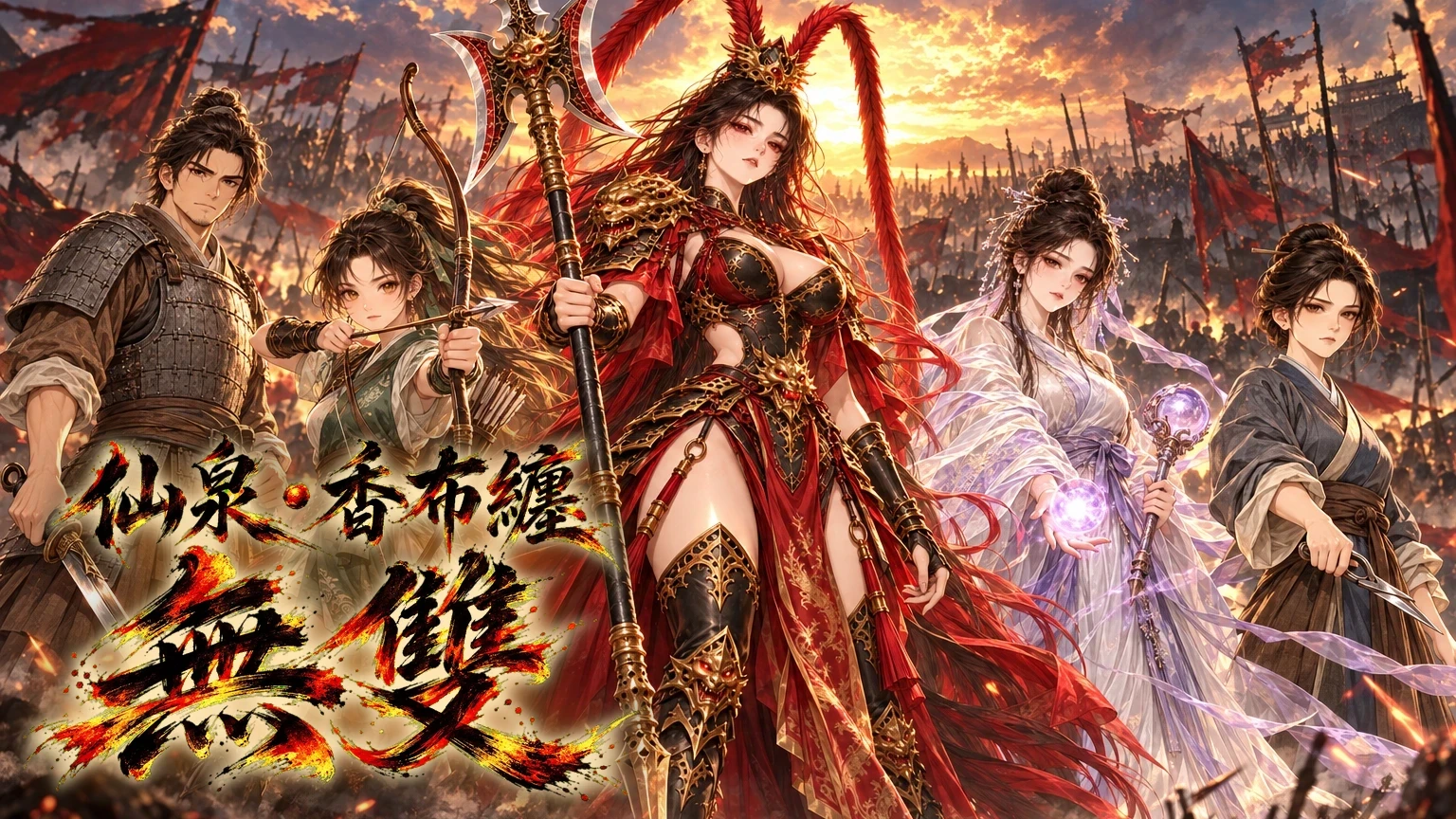 《仙泉·香布纏．無雙》封面
