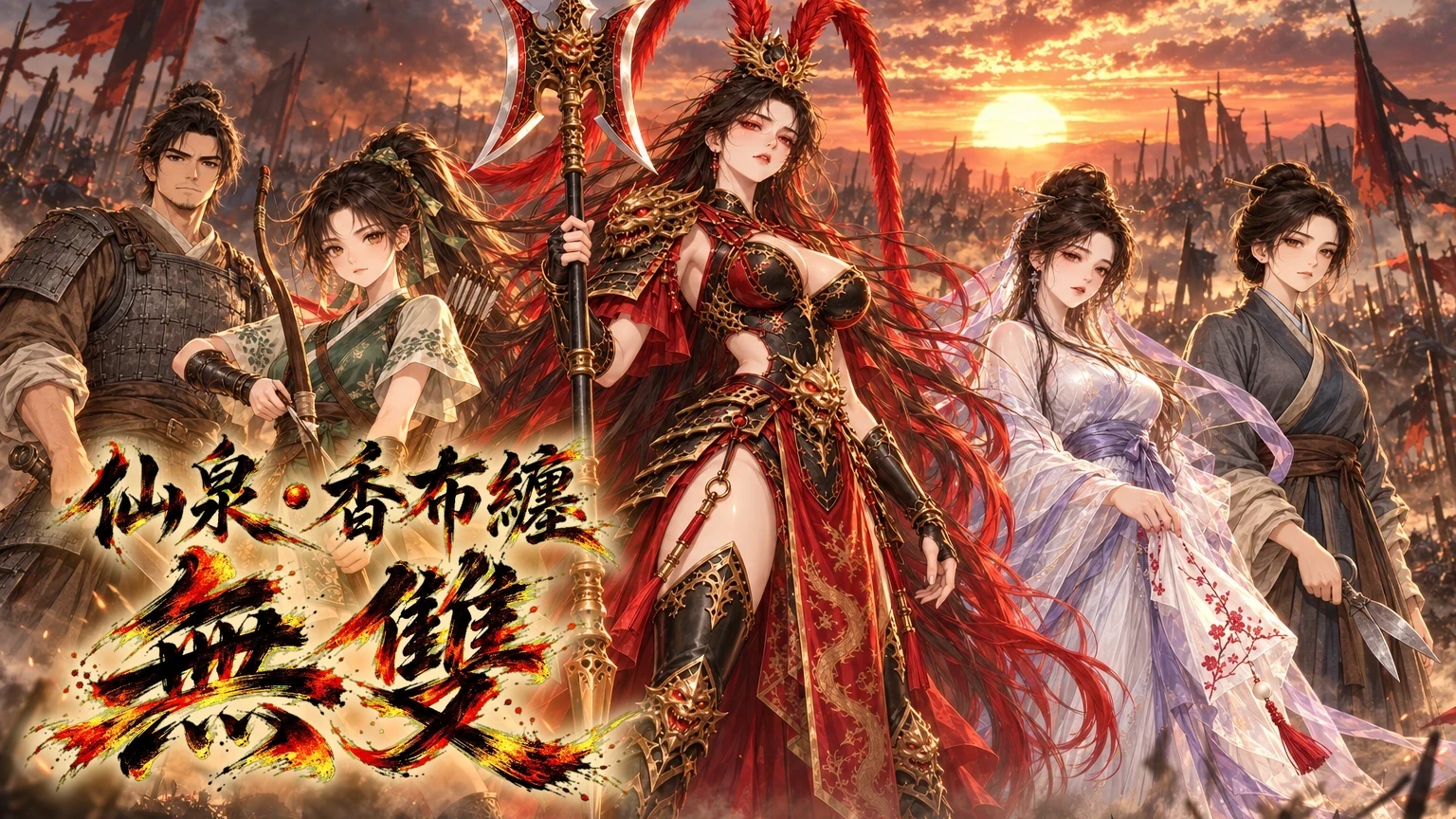《仙泉·香布纏．無雙》封面