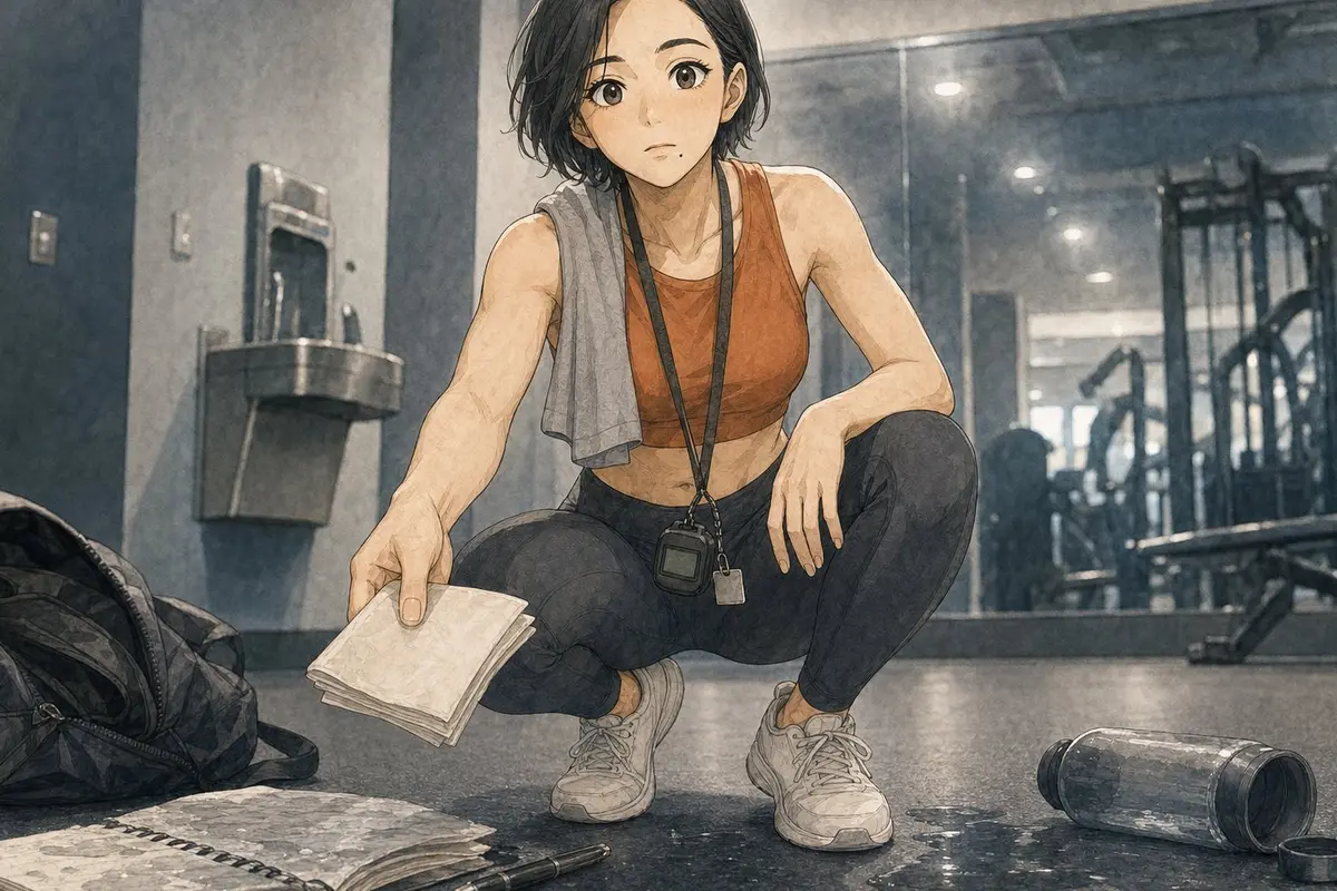 《某人的愛情故事・第 2 章 健身房重逢》封面