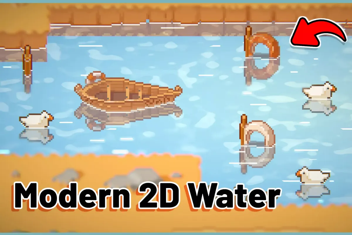 如何在 Unity 實現 2D 水流效果?